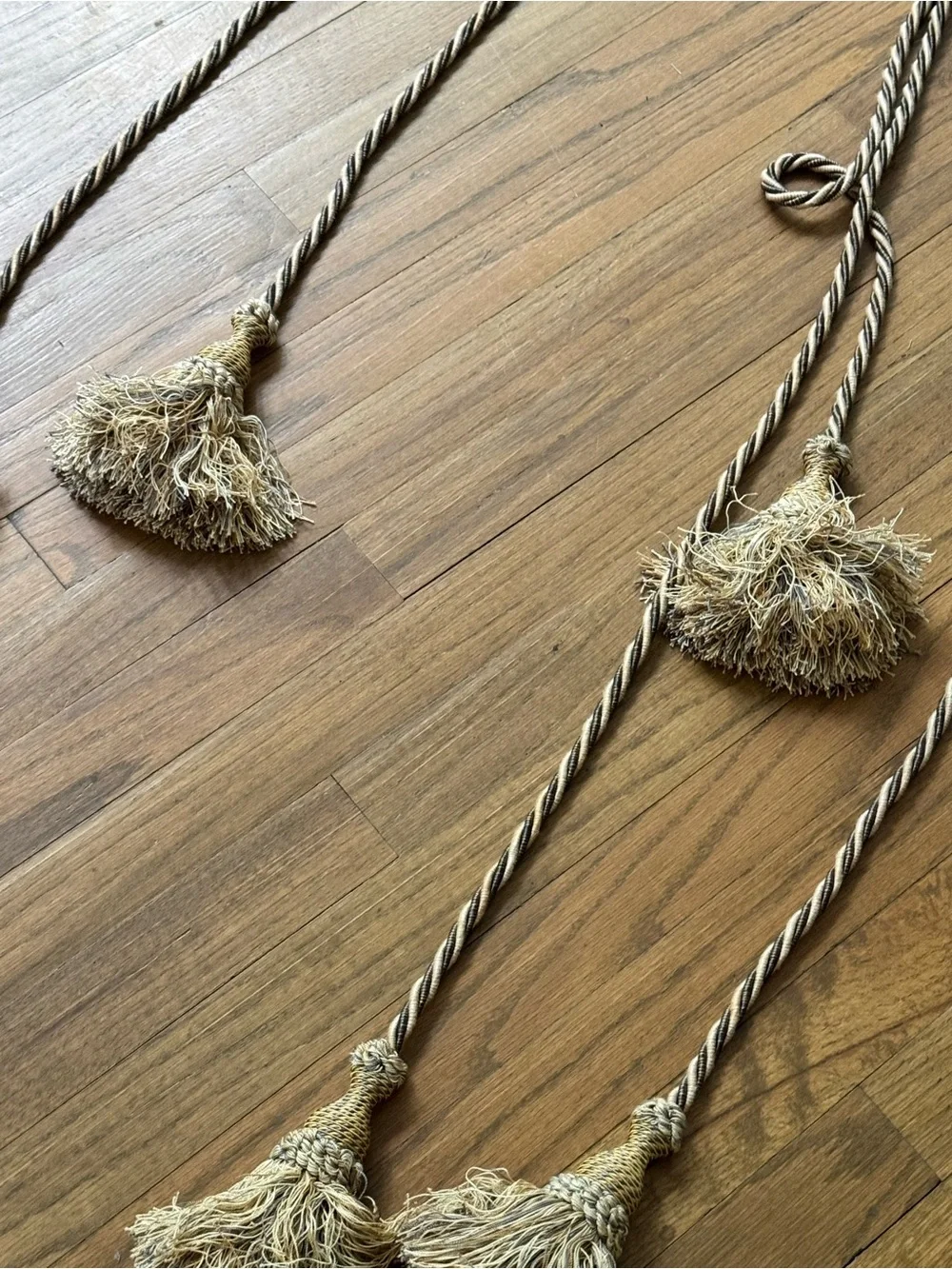 6 Luxury Curtain Ties |. Purchased from a multi Million Estate